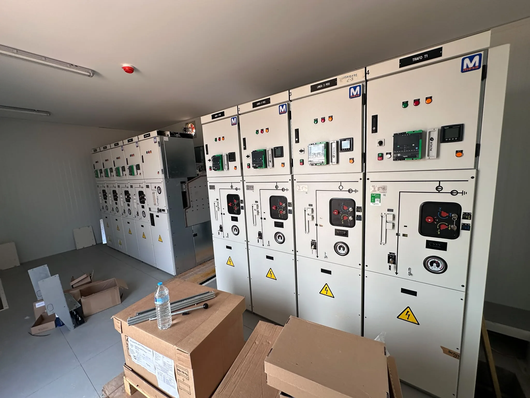 Cuadros eléctricos industriales realizados por Ecoluz